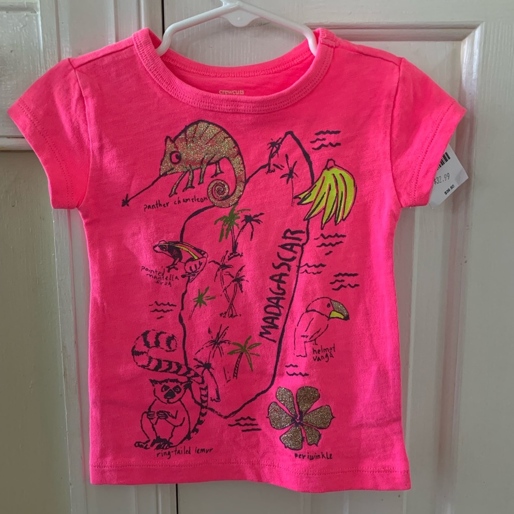 Size 2 Crewcuts Girls Top, NWT